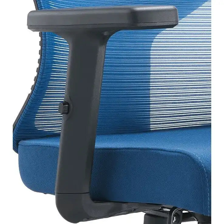 Chaise de bureau mi-dossier Glen avec hauteur, pivot et inclinaison réglables par LeisureMod
