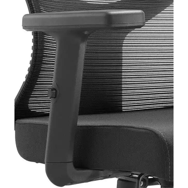 Chaise de bureau mi-dossier Glen avec hauteur, pivot et inclinaison réglables par LeisureMod