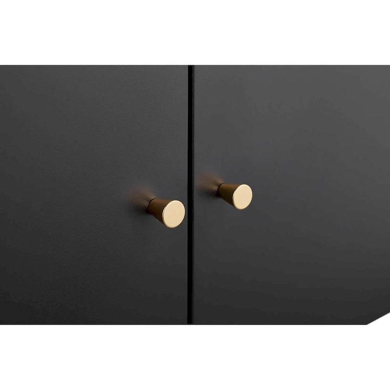Meuble de bureau Armoire de photocopieuse Meuble pour photocopieuse à 2 portes en acier Caisson à tiroirs mobile Support d'imprimante