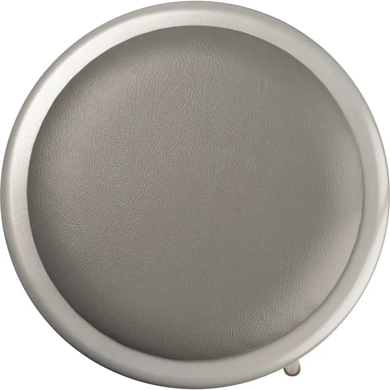 Tabouret en acier rembourré de vinyle ultra-robuste NPS 24, gris