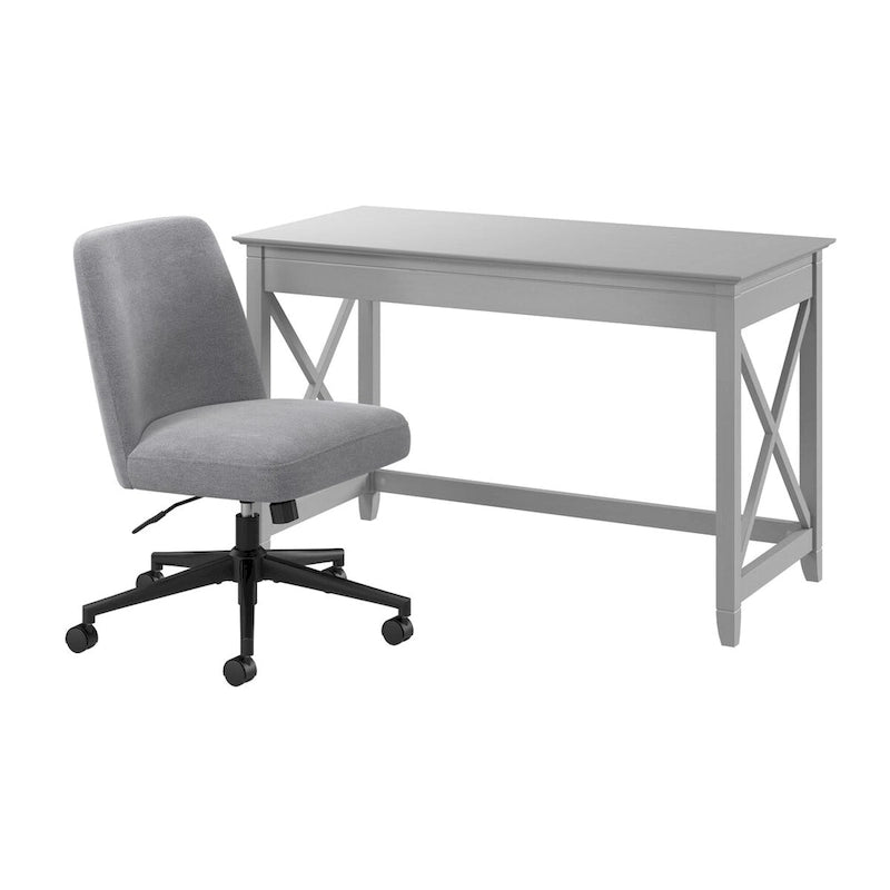 Ensemble bureau et chaise Bush Furniture Key West 48 po L x 24 po P