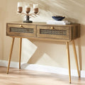 Console d'entrée à 2 tiroirs en bois de 41,9 po
