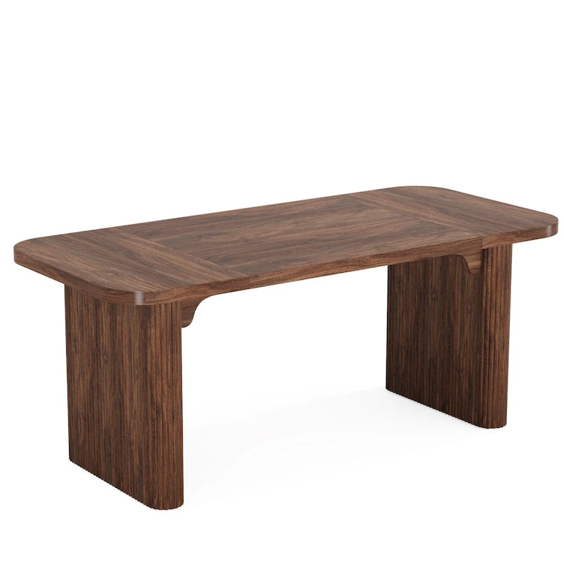 Table de réunion de conférence rectangulaire en bois de 1,5 m - Bureau de direction