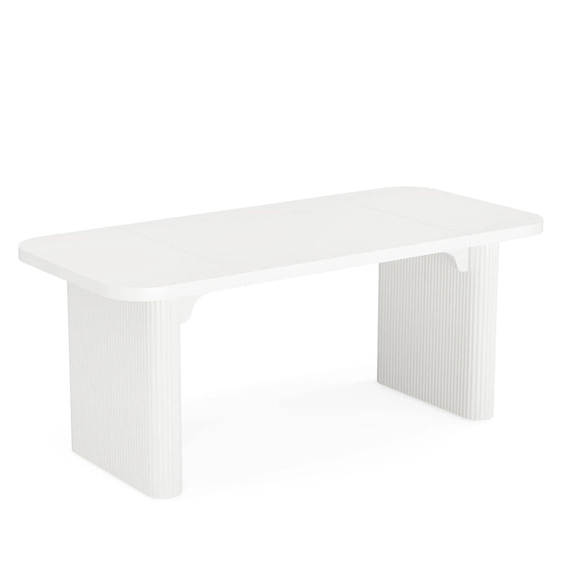 Table de réunion de conférence rectangulaire en bois de 1,5 m - Bureau de direction