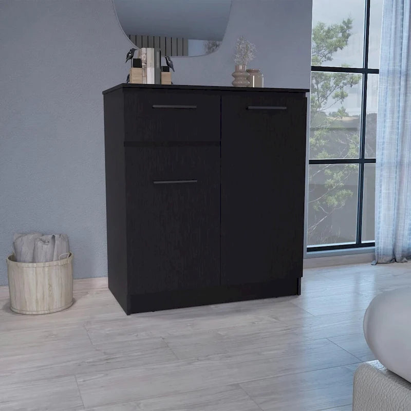 Commode Idaho avec placards à 2 portes et tiroir