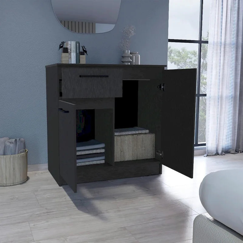 Commode Idaho avec placards à 2 portes et tiroir