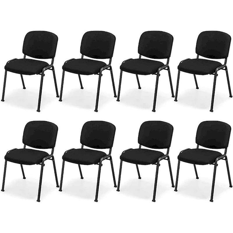 Ensemble de chaises de conférence pour salle de réunion avec cadre en métal et dossier rembourré