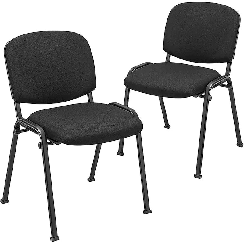 Ensemble de chaises de conférence pour salle de réunion avec cadre en métal et dossier rembourré