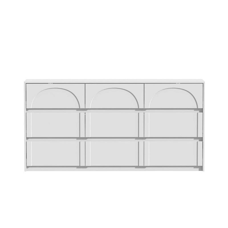 Meuble de Rangement Polyvalent Blanc - Idéal pour la Chambre, la Cuisine et le Salon