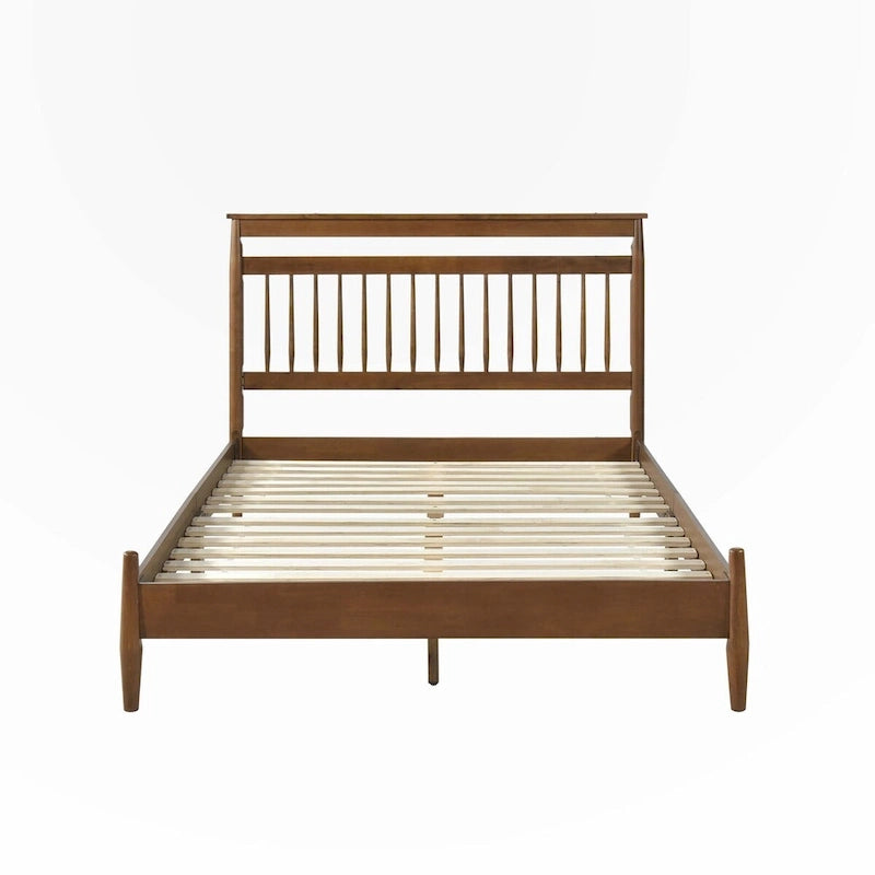 Lit plateforme California King de style transitionnel