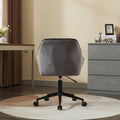Chaise de bureau en velours
