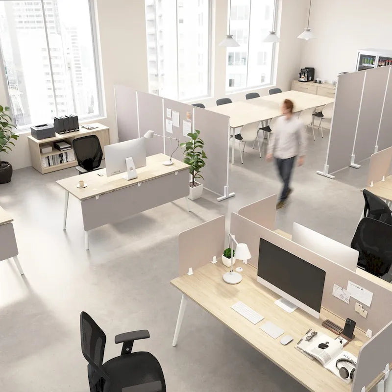 Bush Business Furniture Écran d'intimité autoportant 24 l. x 55 H.