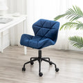 Chaise de bureau pivotante réglable capitonnée diamant pour bureau