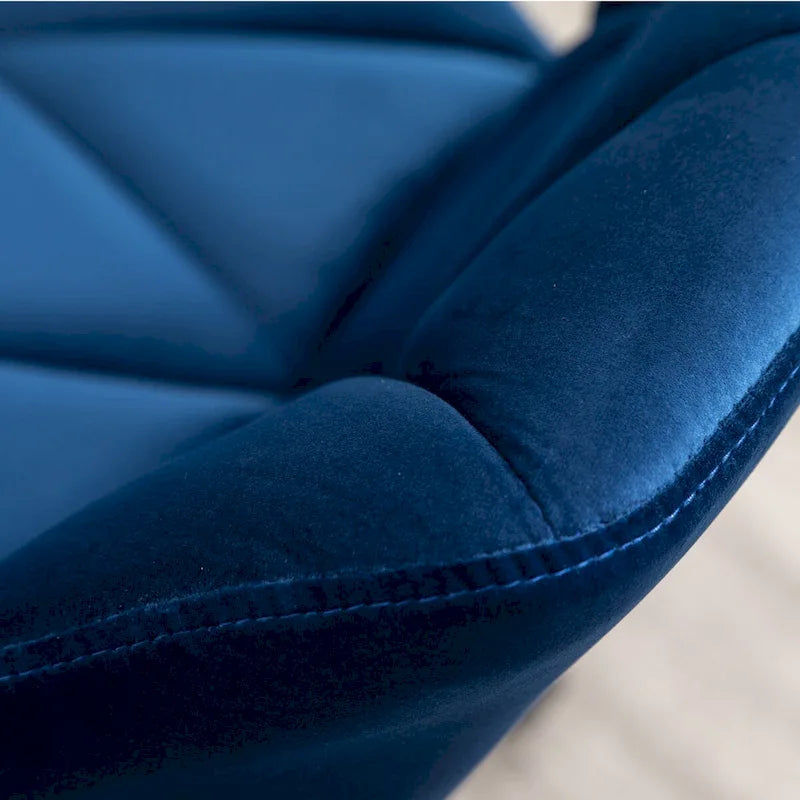 Chaise de bureau pivotante réglable capitonnée diamant pour bureau