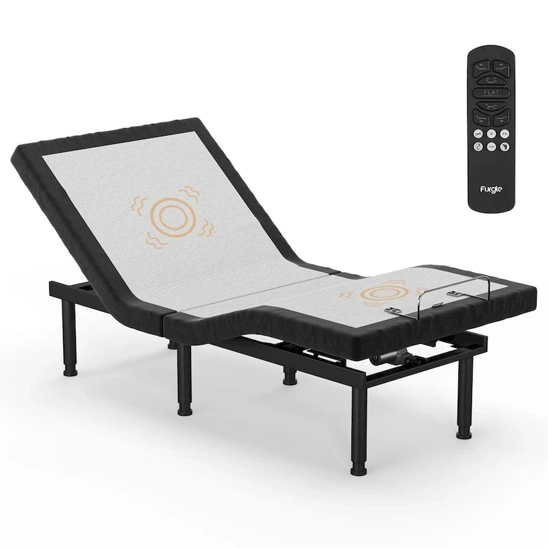 Sommier réglable Massage anti-stress Télécommande sans fil Moteur silencieux