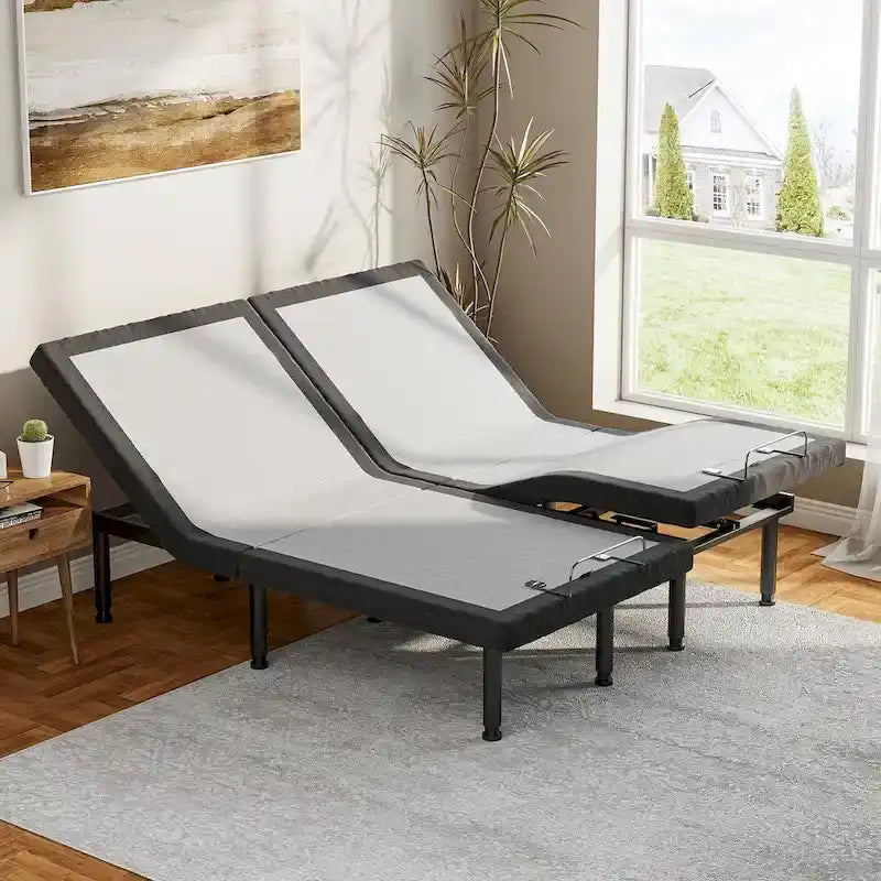 Sommier réglable Massage anti-stress Télécommande sans fil Moteur silencieux