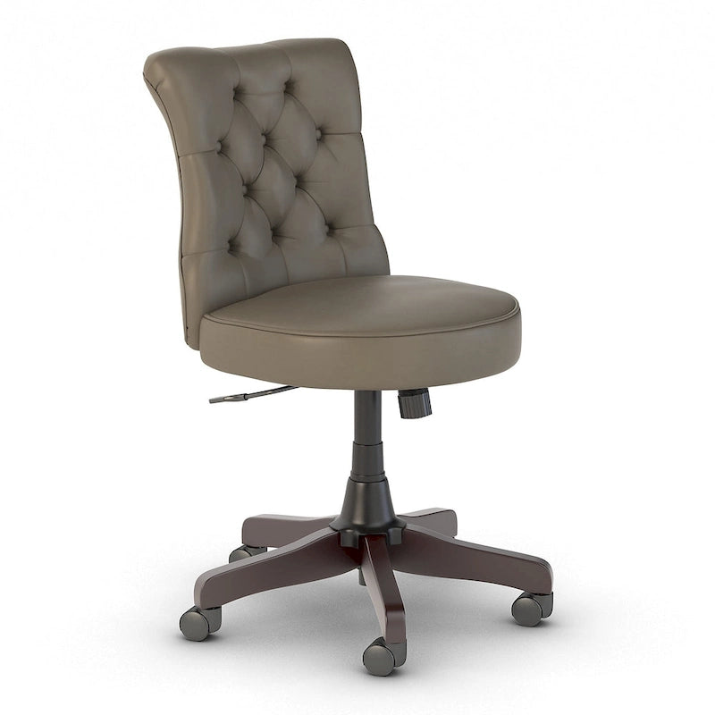 Chaise de bureau capitonnée mi-hauteur Bush Business Furniture Arden Lane