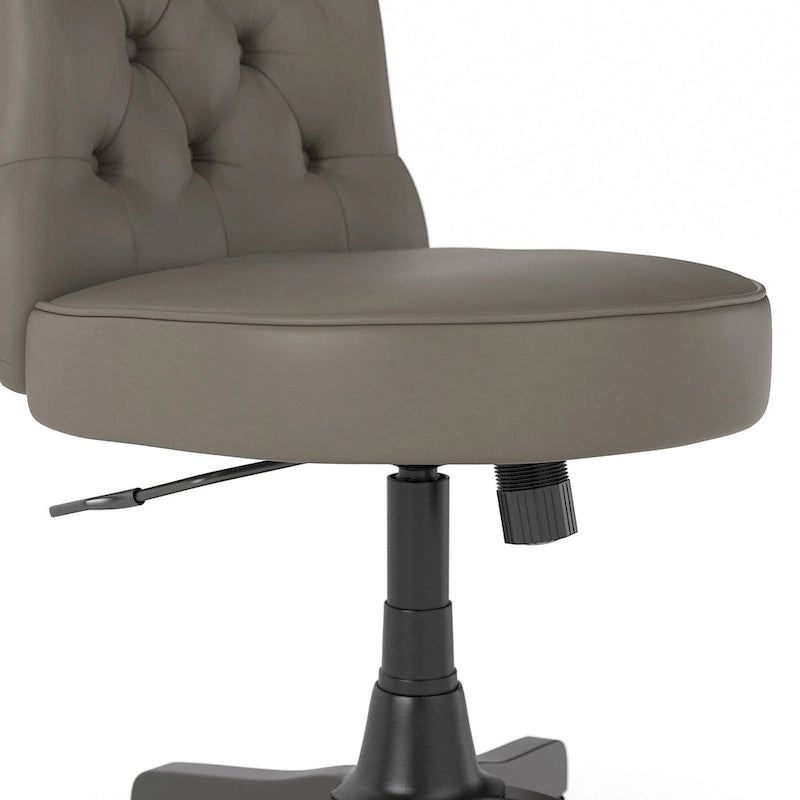 Chaise de bureau capitonnée mi-hauteur Bush Business Furniture Arden Lane