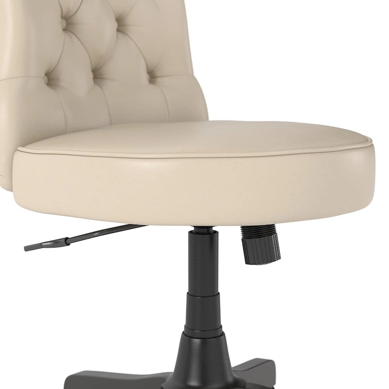 Chaise de bureau capitonnée mi-hauteur Bush Business Furniture Arden Lane