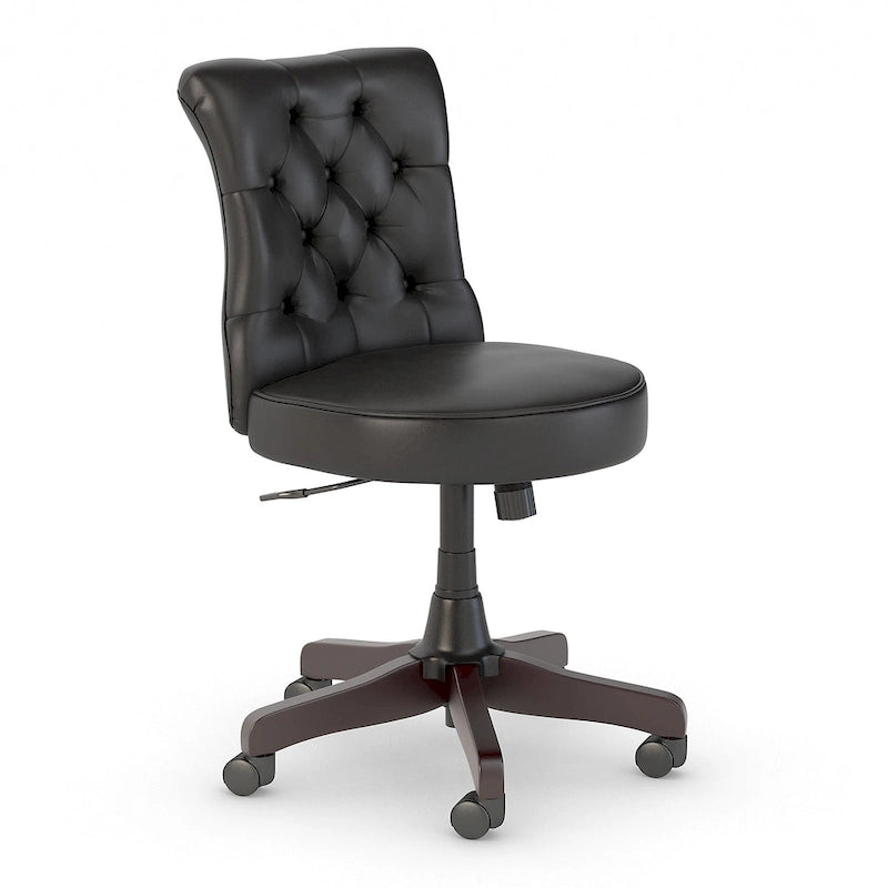 Chaise de bureau capitonnée mi-hauteur Bush Business Furniture Arden Lane