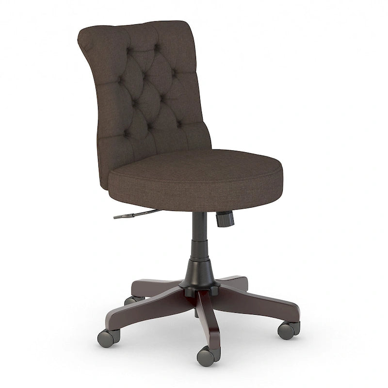 Chaise de bureau capitonnée mi-hauteur Bush Business Furniture Arden Lane