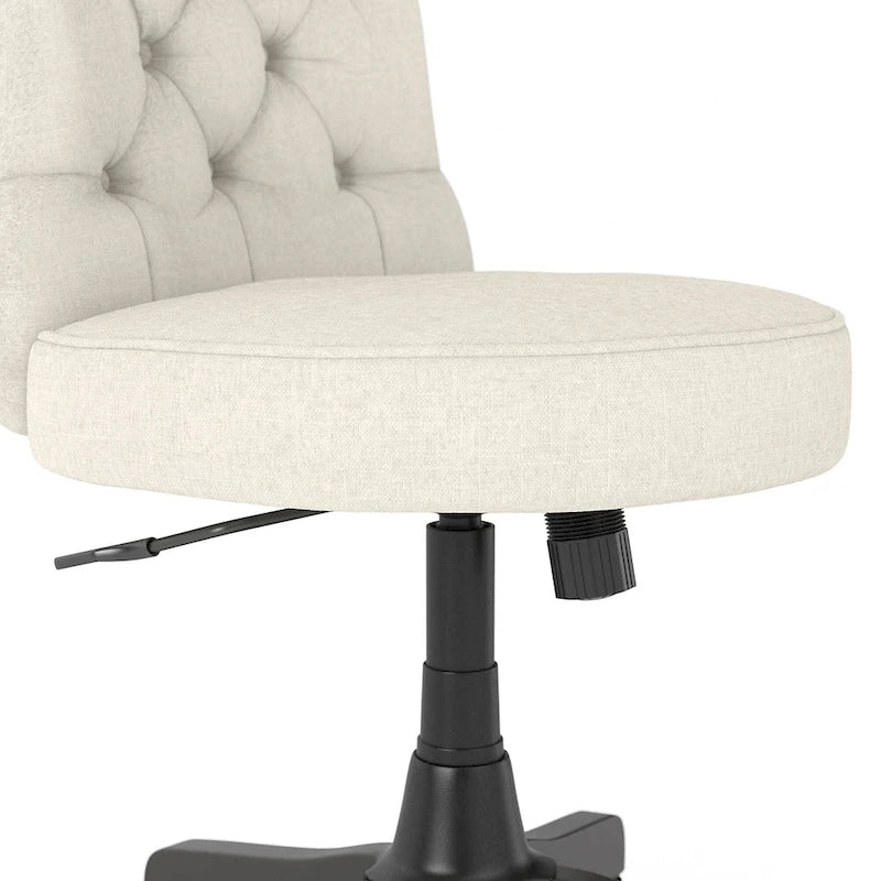 Chaise de bureau capitonnée mi-hauteur Bush Business Furniture Arden Lane