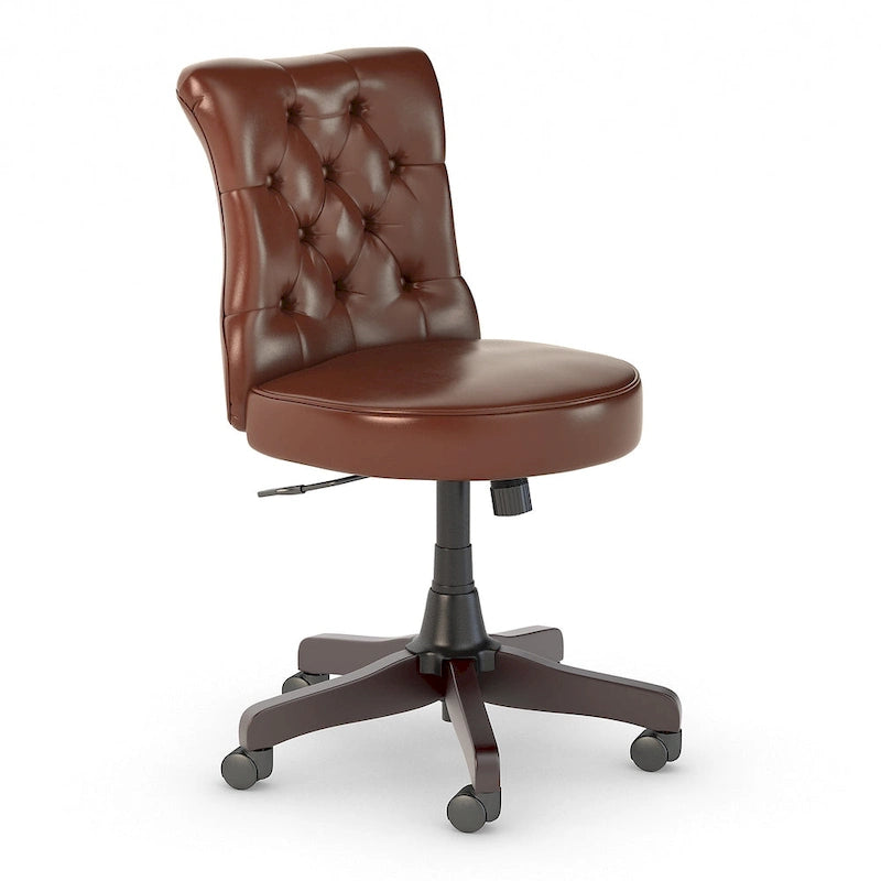 Chaise de bureau capitonnée mi-hauteur Bush Business Furniture Arden Lane