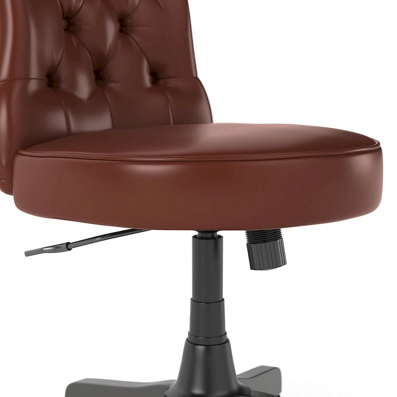 Chaise de bureau capitonnée mi-hauteur Bush Business Furniture Arden Lane