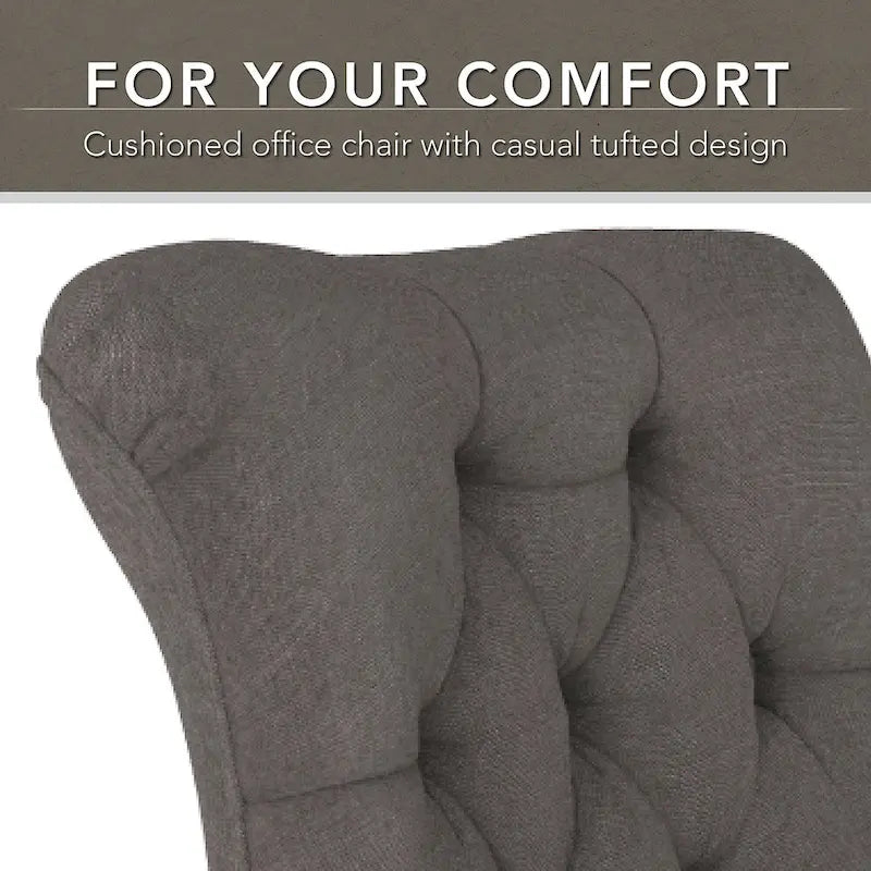 Chaise de bureau capitonnée mi-hauteur Bush Business Furniture Arden Lane