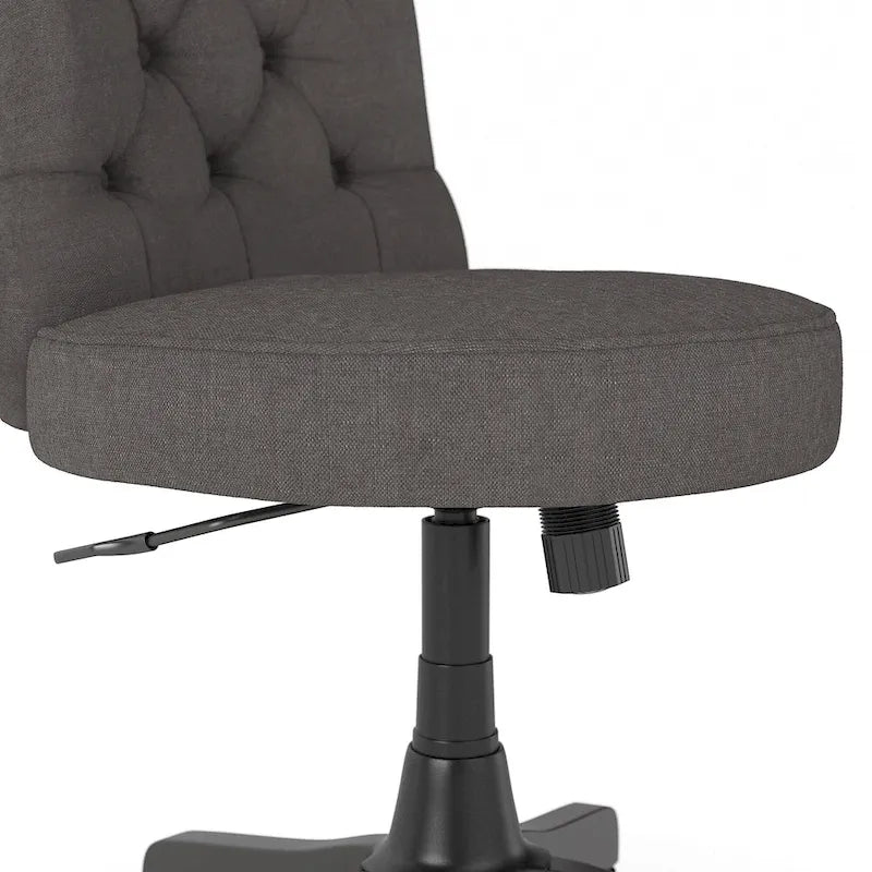Chaise de bureau capitonnée mi-hauteur Bush Business Furniture Arden Lane