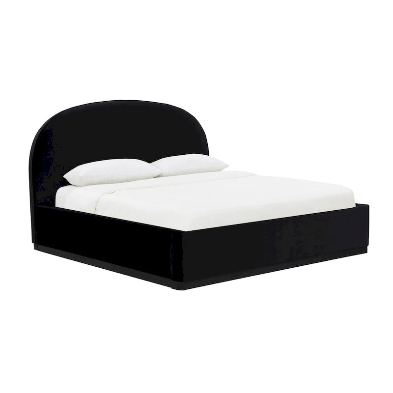 Lit King Size en velours Marlow