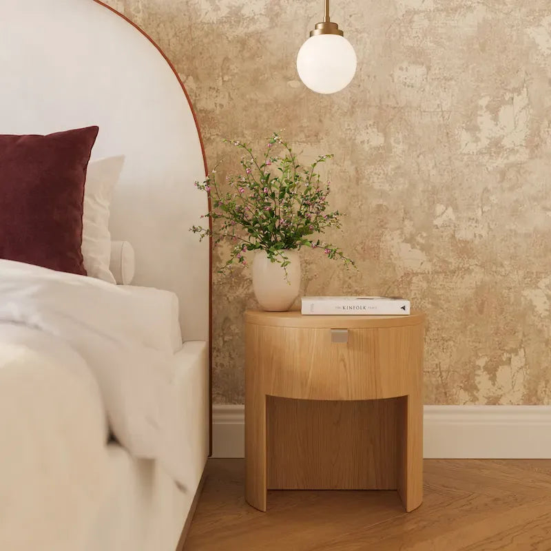 Lit King Size en velours Marlow