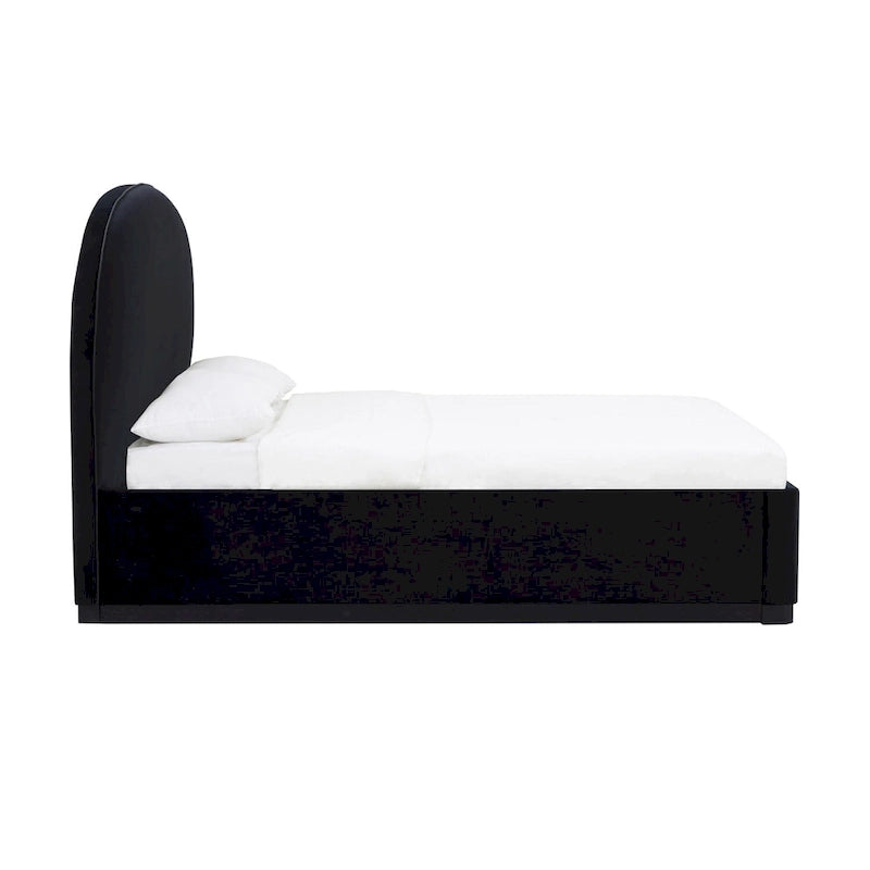 Lit King Size en velours Marlow