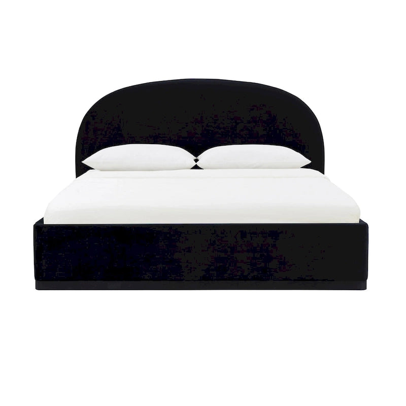 Lit King Size en velours Marlow
