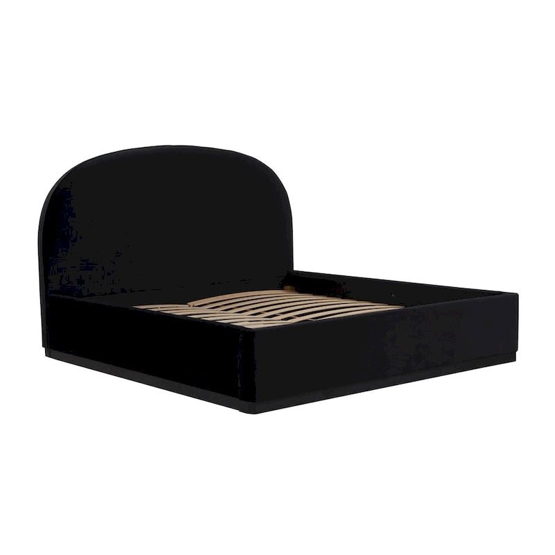 Lit King Size en velours Marlow