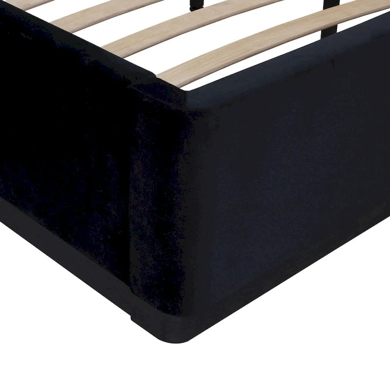 Lit King Size en velours Marlow