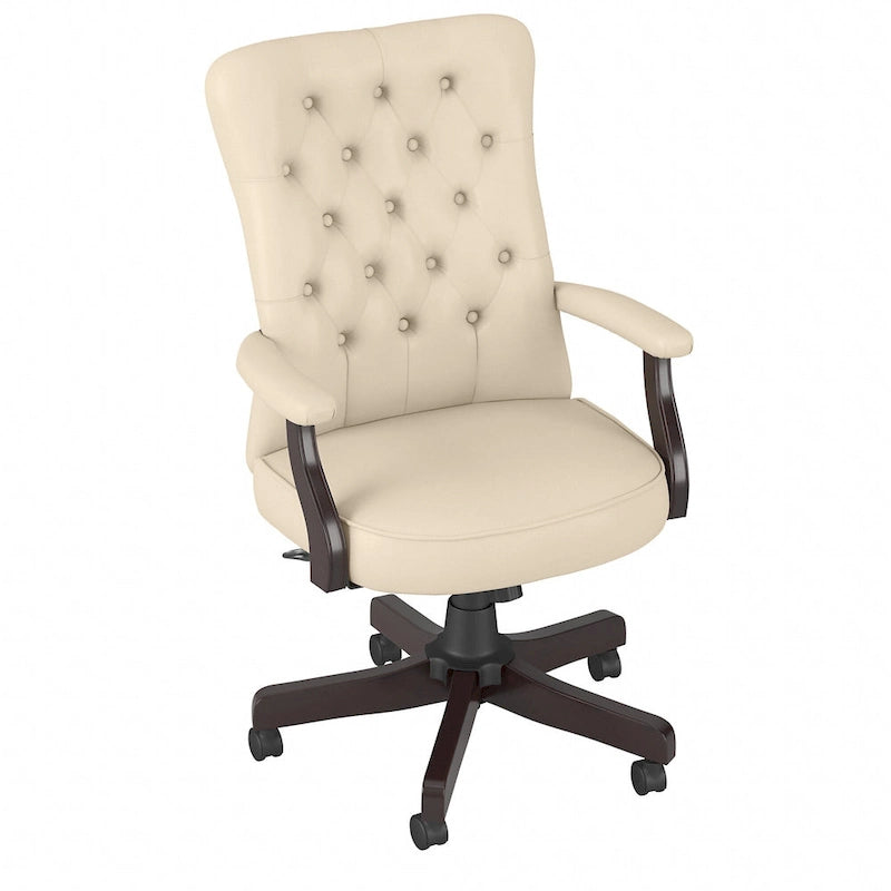 Chaise de bureau à dossier haut Arden Lane avec accoudoirs de Bush Business Furniture