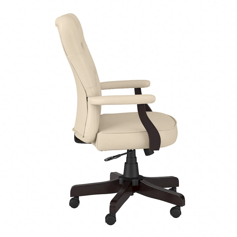 Chaise de bureau à dossier haut Arden Lane avec accoudoirs de Bush Business Furniture