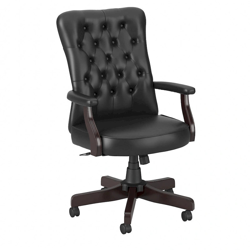 Chaise de bureau à dossier haut Arden Lane avec accoudoirs de Bush Business Furniture