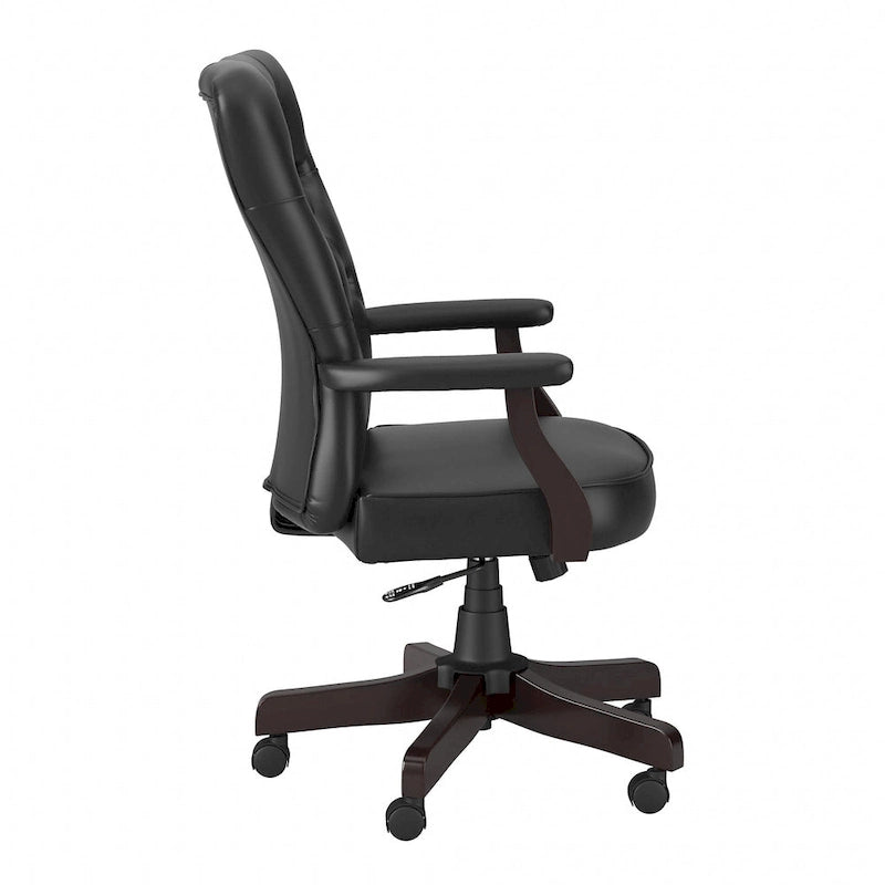 Chaise de bureau à dossier haut Arden Lane avec accoudoirs de Bush Business Furniture