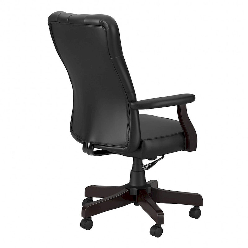 Chaise de bureau à dossier haut Arden Lane avec accoudoirs de Bush Business Furniture