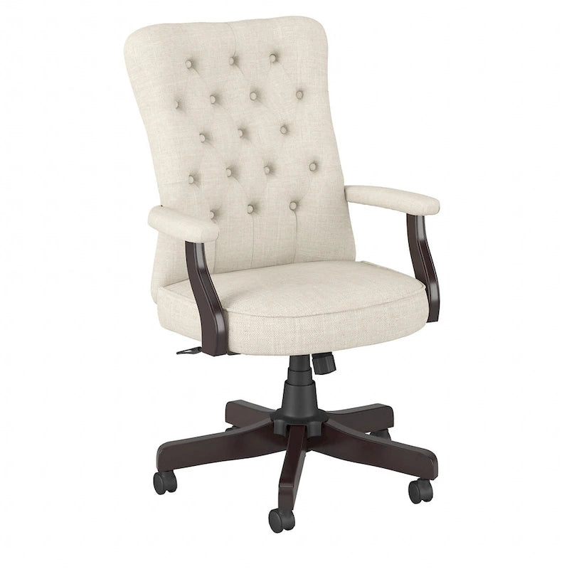 Chaise de bureau à dossier haut Arden Lane avec accoudoirs de Bush Business Furniture