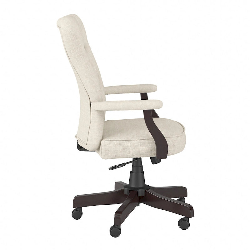 Chaise de bureau à dossier haut Arden Lane avec accoudoirs de Bush Business Furniture