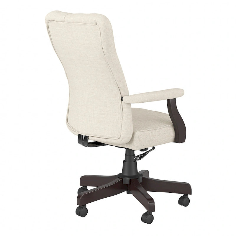 Chaise de bureau à dossier haut Arden Lane avec accoudoirs de Bush Business Furniture
