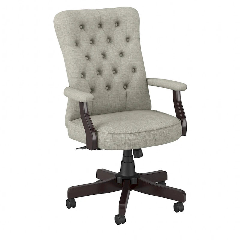 Chaise de bureau à dossier haut Arden Lane avec accoudoirs de Bush Business Furniture