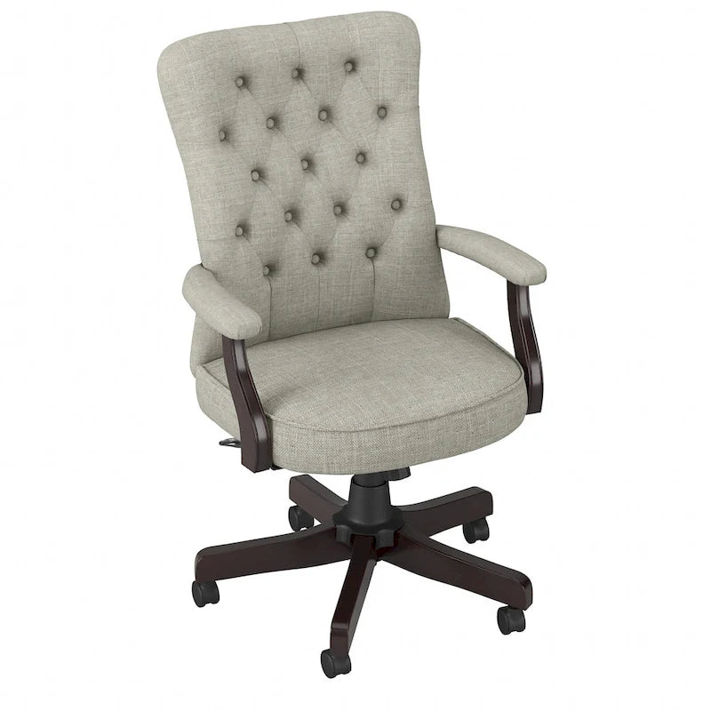 Chaise de bureau à dossier haut Arden Lane avec accoudoirs de Bush Business Furniture