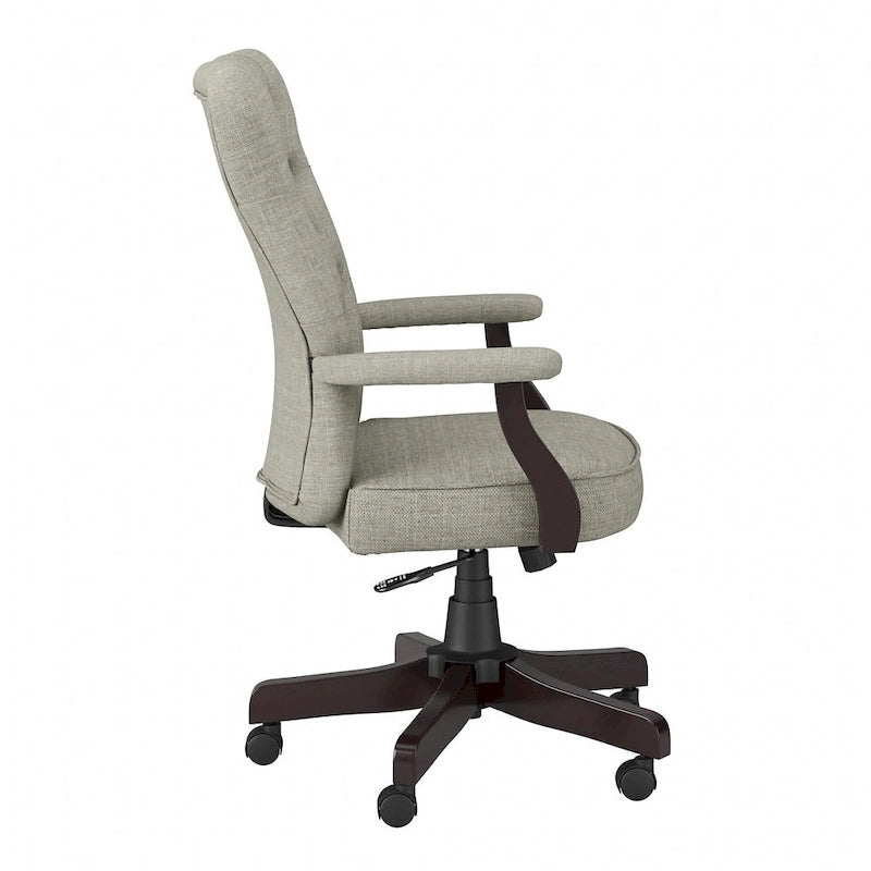 Chaise de bureau à dossier haut Arden Lane avec accoudoirs de Bush Business Furniture