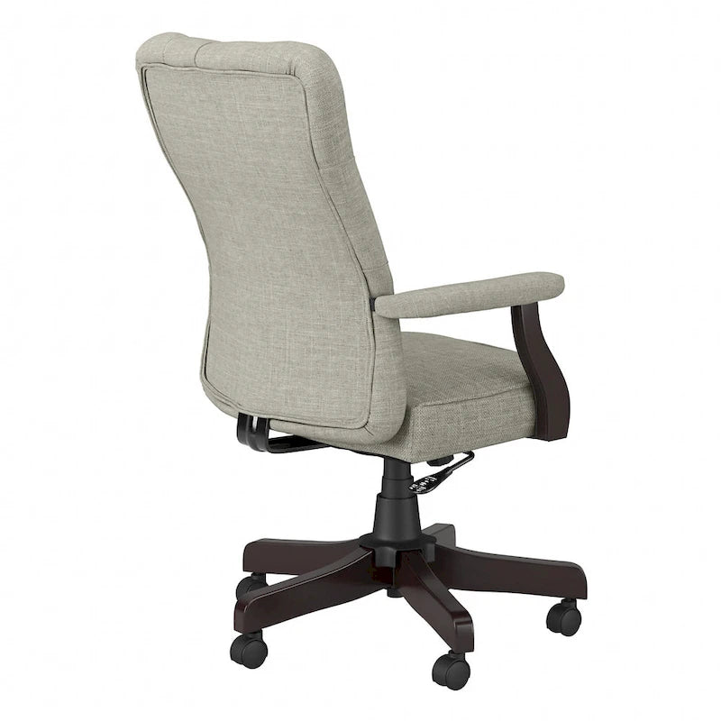 Chaise de bureau à dossier haut Arden Lane avec accoudoirs de Bush Business Furniture